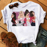 New Hipster Tshirt Summer Woman T-Shirt Kawaii T-shirt Sexy Girl Harajuku Vogue Top Graphic Tees Unisex Funny.