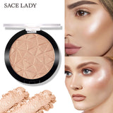 Highlighter Powder Glitter Palette Makeup Glow Face Contour Shimmer Illuminator Highlight Cosmetics