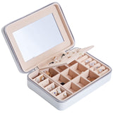 Fast Shipping Jewelry Box Travel Comestic Jewelry Casket Organizer Makeup Lipstick Storage Box Beauty Container Necklace Gift